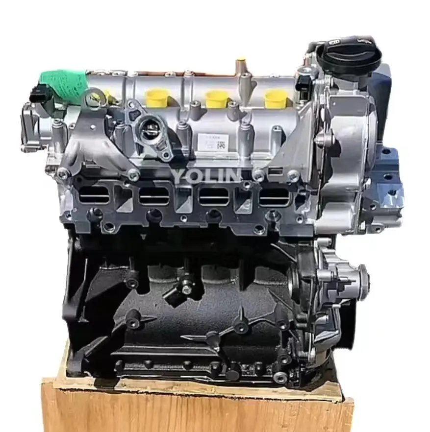 Merek pabrik baru mesin EA111 1,6l CFNA mesin untuk Skoda Fabia VW Polo Lavida blok panjang