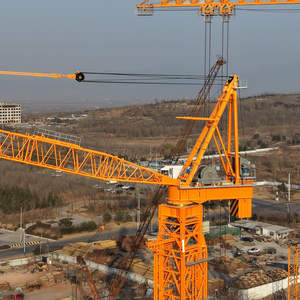 DAHAN 18ton CTL320(6032) Luffing Jib <b>Tower</b> <b>Crane</b> 60m Boom Max Height 211m Featuring PLC Motor Core for Sale - Product Image 4