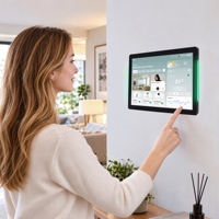 Écran tactile 10,1 pouces, Android 14, Home Assistant, POE, montage mural, tablette de contrôle d'automatisation de la maison intelligente