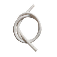 Tuyau de chicha en silicone coloré mat de qualité supérieure, de qualité alimentaire, avec poignée, pour ensemble de chicha