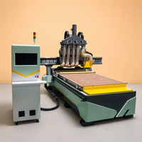 Fabricant chinois de routeur CNC 4 axes à haute rigidité, machine à scier, à fraiser et à découper pour la sculpture sur mousse et la fabrication de guitares