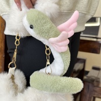 YD TOYS Boneka Ular Kecil Lucu Ramah Lingkungan Desain Khusus Dekorasi Ruang Tamu Sofa Hijau Isi Kapas PP