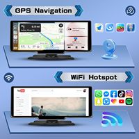 Nouvel écran de projection sans fil Android 13 de 10,26 pouces pour voiture avec Carplay/Auto, navigation Wi-Fi, 4G+64G et caméra embarquée HD 2026