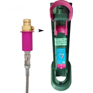Adaptateur de tuyau convertisseur M18x1.5 pour vanne de connexion <span class=keywords><strong>Sodastream</strong></span> Soda connecteur CO2 externe W21.8-14 de réservoir pour accessoires de Paintball - Product Image 4
