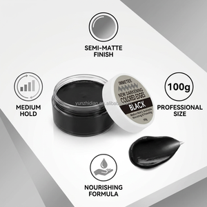 Gel Coiffant Teintant Noir 100g Effet <span class=keywords><strong>Semi</strong></span>-Mat Tenue Moyenne Nourrissant pour Cheveux – Marque Blanche – Vente en Gros - Product Image 2