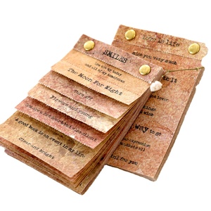 25 pièces/paquet – Papier décoratif style fleur et lettre, bande de texte spéciale détachable pour carnet, base décorative DIY – 6 modèles - Product Image 1