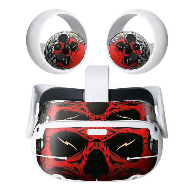 New Skin Stickers for Oculus Quest 2 VR Headsets and Controllers Vinyl Decal Skin Stickers for Oculus Quest 2