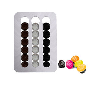 AM Store Meilleur vendeur 1 pièces dosettes de café expresso <span class=keywords><strong>support</strong></span> en métal ensemble organisateur portable avec porte-capsules et <span class=keywords><strong>support</strong></span> d'affichage - Product Image 1