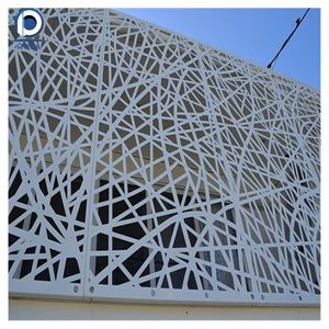 Prima panneau décoratif <span class=keywords><strong>Mashrabiya</strong></span> d'écran de confidentialité découpé au laser en aluminium de Style moderne pour mur rideau extérieur de jardin - Product Image 5