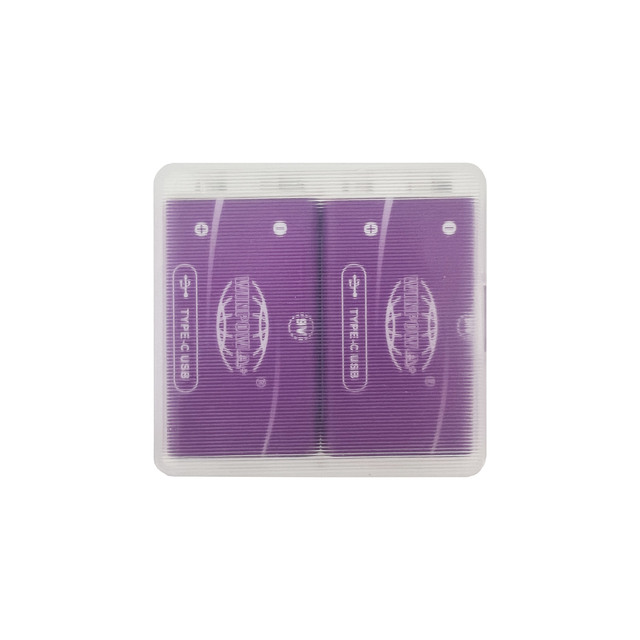 Factory Wholesale Prices Rechargeable Battery Type c 9v Usb Rechargeable Lithium Battery