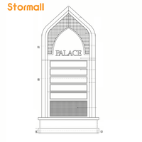 Letrero Digital Personalizado P5 P6 P8 P10, Impermeable, para Exteriores, Fijo, Publicitario, de Doble Cara, con Soporte de Poste, Pantalla LED de 4m X 3m