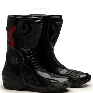 Botas de Motociclismo Fabricadas Profesionalmente, Servicios OEM, Botas de Cuero de Moda para Motociclistas y Carreras - Product Image 1