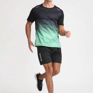 Camisetas y pantalones cortos de secado rápido, conjuntos deportivos de dos piezas, fábrica de origen, personalización disponible. F10 - Product Image 1