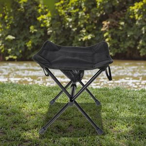 Mini <b>Folding</b> Chair Lightweight and Compact Camping Barbecue Fishing Sketching <b>Stool</b> Portable Maza Aluminum Alloy Outdoor - Product Image 1