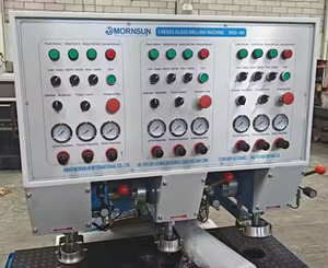 Macchina per la lavorazione del vetro CNC a doppia testa macchina per la lavorazione dello specchio di vetro per il bagno - Product Image 4