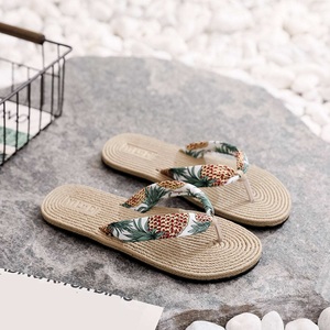 Ciabatte da spiaggia piatte impermeabili con cinturino floreale con testa rotonda di alta qualità sandali da <span class=keywords><strong>donna</strong></span> <span class=keywords><strong>infradito</strong></span> da <span class=keywords><strong>donna</strong></span> - Product Image 5