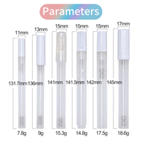 Stylos marqueurs vides de toutes tailles de pointe, avec corps en aluminium et corps en plastique pour encre