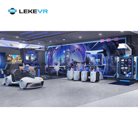 LEKE VR Attraction Business Set Réalité virtuelle Parc de divertissement pour enfants Motion Game Room Multiplayer VR Simulator Machine