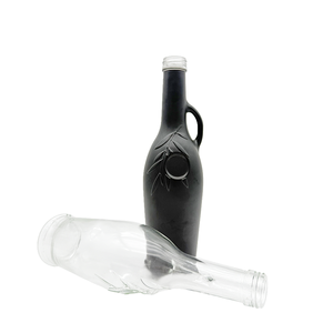 Bottiglie in Vetro Piatto di Alta Qualità con Capacità di 750ml <span class=keywords><strong>e</strong></span> 650ml per Tequila, Liquori <span class=keywords><strong>e</strong></span> Altre Bevande - Product Image 4