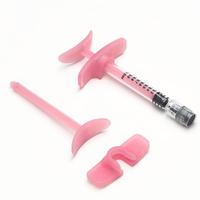 Injecteur médical en verre Luer Lock de 1 mL avec butée de sécurité, outil de dosage étanche pour gel dermique visqueux