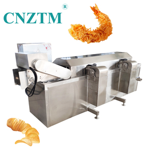 Nouvelle <span class=keywords><strong>friteuse</strong></span> électrique <span class=keywords><strong>industrielle</strong></span> à production <span class=keywords><strong>continue</strong></span> certifiée CE pour la fabrication de Namkeen, grande capacité - Product Image 1