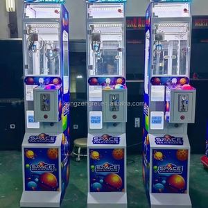 A Mini Metal <b>Claw</b>-type Construction <b>Game</b> <b>Machine</b> with Doll and Plush Toy Prizes, Which Can Be Operated by Inserting Coins. - Product Image 5