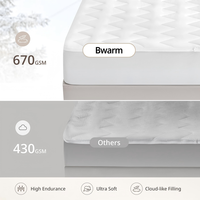Matelas chauffant premium à pression réglable pour la détente et le sommeil à domicile