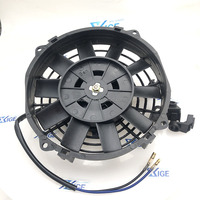 Ventilateur de condenseur électrique AC 24V de haute qualité Xige Machine 121-58-13001 pour bulldozer, chargeuse et pelle hydraulique Shantui SD-18E