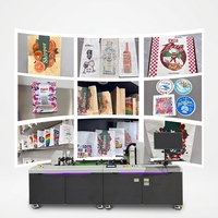 Imprimante numérique à jet d'encre automatique haute vitesse Renovix pour l'impression en un seul passage sur les emballages en carton et les sacs en papier