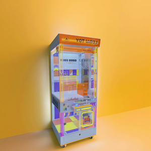 Grue à pince d'arcade Clawee à vendre en ligne, mini machine à pince, jouet, grue à pince pour poupées et bonbons - Product Image 1