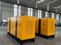 Groupe électrogène silencieux de 100 kW à faible niveau sonore, homologué EPA, pour l'alimentation de secours des hôpitaux/hôtels