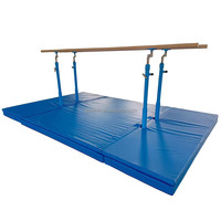 Gymnastique artistique professionnelle à hauteur réglable Gymnaste en bois Barres parallèles horizontales