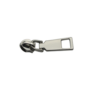 Tirette de <span class=keywords><strong>fermeture</strong></span> <span class=keywords><strong>éclair</strong></span> rectangulaire en métal personnalisée en gros pour sac à main - Product Image 6
