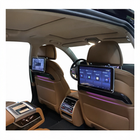 Système de divertissement pour sièges arrière, processeur Qualcomm 8 cœurs, Android 13, moniteur d'appuie-tête pour voiture BMW, 4 Go de RAM, 64 Go de stockage, écran tactile capacitif USB, Benchmark 200K