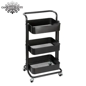 Schoonheid Apparatuur Salon Trolley Kapsalon Rolling Winkelwagen Trolley