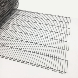 Yumurta taşıma için gümüş renk paslanmaz çelik metal örgülü konveyör bant, gıda işleme konveyör bant - Product Image 3