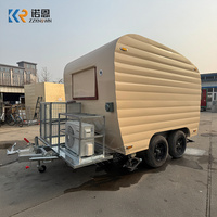 Caravane alimentaire vintage Instagrammable, camion de cuisine mobile rétro pour la promotion de marque, le marketing, les roadshows et les entreprises alimentaires