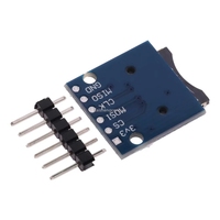 Module de carte mémoire Micro SD TF avec broches pour Arduino ARM AVR