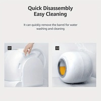 Vente en gros 65L Auto AI Bac à litière pour chat Grand kit pour animal de compagnie avec contrôle APP Robot électrique Sable fermé Léger 10kg pour chats de plus grande taille