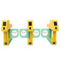 Barrière pivotante de sécurité pour aire de jeux pour enfants, système de contrôle d'accès pour maternelle et école maternelle