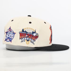 قبعة سناباك بحافة مسطحة من 6 ألواح للجنسين عالية الجودة قطن هيب هوب قبعة رياضية مجهزة بشعار تطريز مخصص - Product Image 4