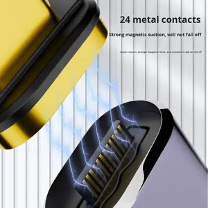 USB3.1 Vrouwelijke Type-C Mannelijke Magnetische Adapter Aluminiumlegering DC Mobiele Telefoon Laptop Computer Volledige Functie Snel Opladen 10Gbps OTG - Product Image 2