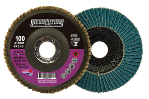 Disque à lamelles pour le meulage du métal, abrasifs haute dureté, garantie 3 ans, fabriqué en Chine, support OEM personnalisable, 10 mm - Product Image 4