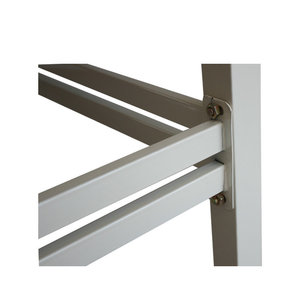 เตียงนวดเพื่อสุขภาพ รุ่น ZK05 สีฟ้า เกรดโรงพยาบาล พร้อมราวกั้น โครงโลหะ - Product Image 4