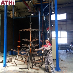 Equipo de limpieza de superficies industriales Equipo de granallado de fundición - Product Image 3