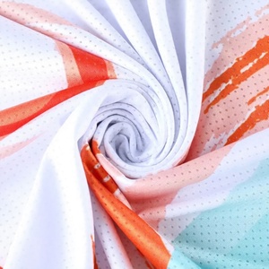 Ensemble de maillots de volley-ball pour hommes, imprimé par transfert thermique, respirant, col en V, manches courtes, polyester anti-humidité, dégradé - Product Image 6