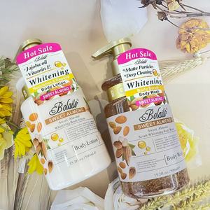 Lotion corporelle éclaircissante à bas prix 500ml amande VC hydratante, rafraîchissante, beauté et soins de <span class=keywords><strong>la</strong></span> peau vente chaude de haute qualité - Product Image 3