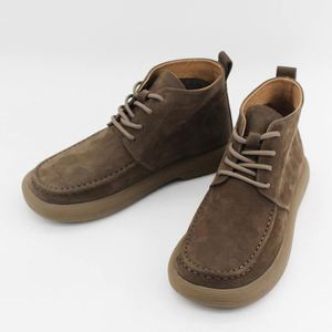 2026 New Style Men's <b>Boots</b> for Autumn&<b>Winter</b>-British Retro Cowhide Outdoor Ankle <b>Boots</b> Fashionable Comfortable Men's <b>Work</b> <b>Boots</b> - Product Image 5