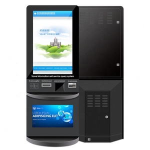 Cold Rolled Steel 43-inch Flat Screen 19'' Display Self-service Query System Terminal High Way Toll Station Payment Kiosk - Product Image 4