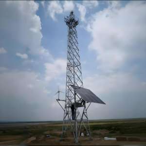 Torre de Comunicación de Acero Galvanizado GSM de <span class=keywords><strong>Alta</strong></span> Tensión de 12 m, Certificación ISO9001, 50 Años de Vida Útil para la Transmisión de Señal Móvil - Product Image 1